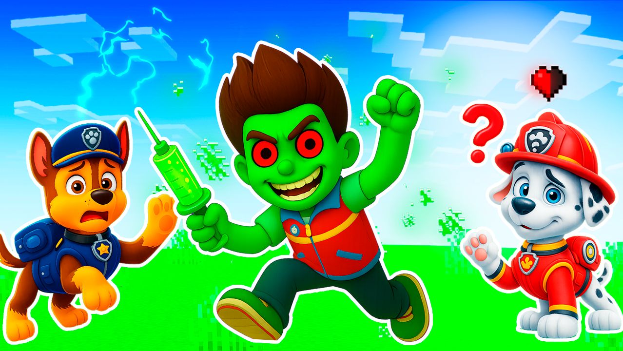 ЩЕНЯЧИЙ ПАТРУЛЬ ПОВЕРИЛ РАЙДЕРУ 😱 ОШИБКА в МАЙНКРАФТ PAW PATROL МУЛЬТИК