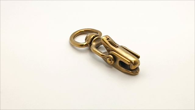 Карабин KONG 84/22, с блокировкой BR (Цвет: желтый)