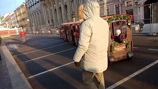 Ярмарка на Манежной площади, прогулка с детьми.