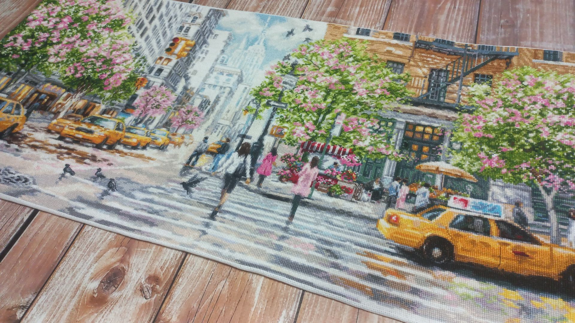 Вышивка в цифрах. Ноябрь 25г.ФИНИШ ГОДА.Нью-Йорк. 29350 крестиков и 11 процессов смотреть онлайн