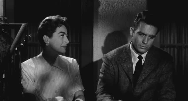 "Осенние листья" 1956: Клифф Робертсон и Джоан Кроуфорд
