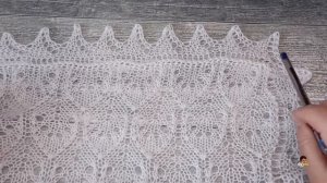 Дополнение к мк шарф-палантин Нежность