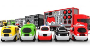 Мультфильм для детей | Собираем разные машинки Полицейскую и Пожарную машину | Мультики про машинки