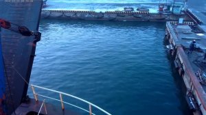 Швартовка "Экскаваторавоза".