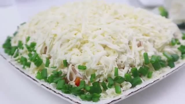 Салат на Новый Год "БЕЛЫЙ ПРИНЦ" /Такой Же Вкусный как ОЛИВЬЕ!