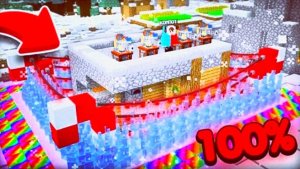 ЭТО ЛУЧШАЯ НОВОГОДНЯЯ ЗАЩИТА ДОМА В МАЙНКРАФТ | Компот Minecraft (ПЕРЕЗАЛИВ)