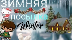 Зимняя посылка❄️ / тока бока / toka boka world / toka boka / toka печенька