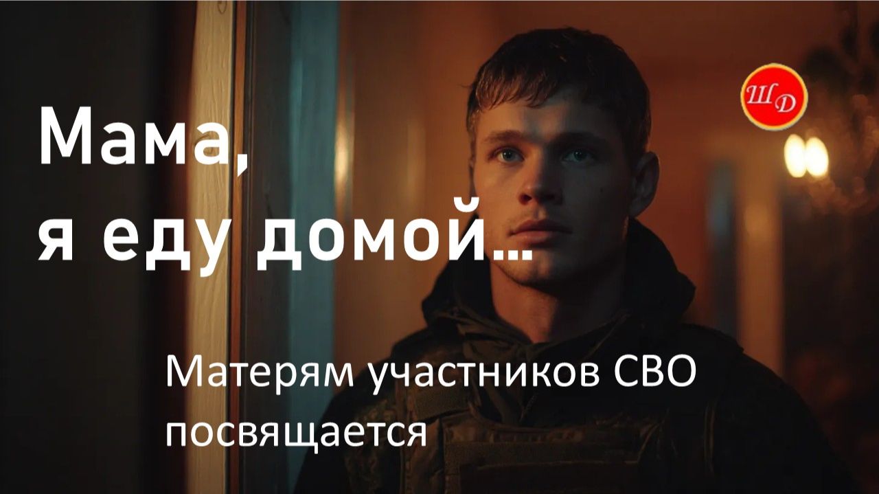 Мама, я еду домой... Матерям участников СВО посвящается
