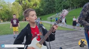 Беспечный ангел - первое исполнение на концерте. Киров. #Ария #кавер