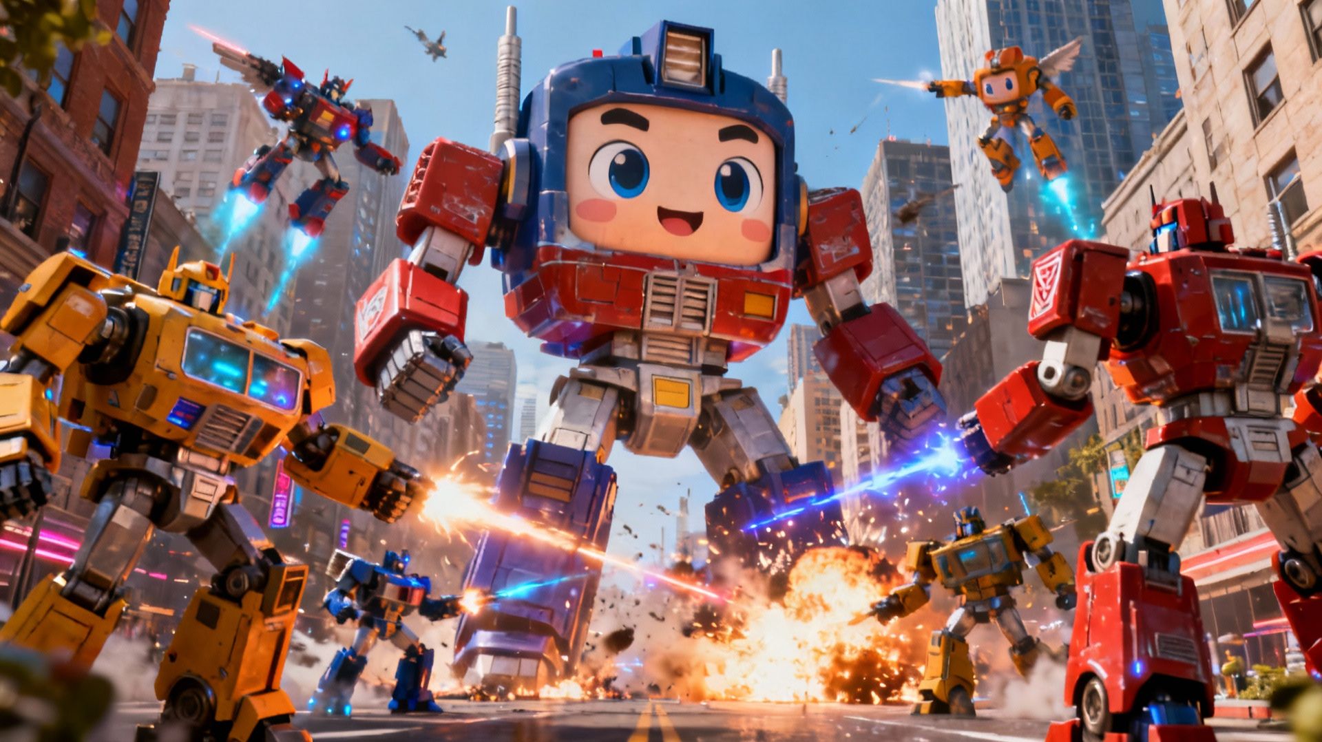 РОБОТЫ-ТРАНСФОРМЕРЫ 🤖🎮 6 СУПЕР ИГРОВЫХ РЕЖИМОВ!