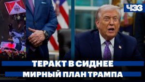 Теракт в Сиднее. Есть ли шанс успеть с мирным планом в этом году?