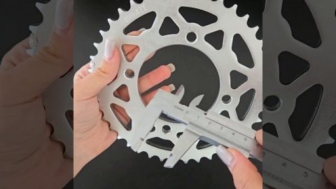 Звезда трансмиссии 428-41 4*66 внутр. d 76 на питбайк и мотоцикл Irbis TTR 125 видеообзор