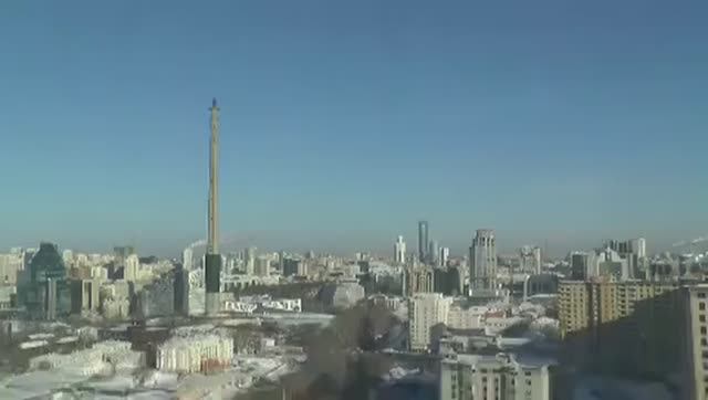 Снос недостроенной телебашни в Екатеринбурге. 2018 г.