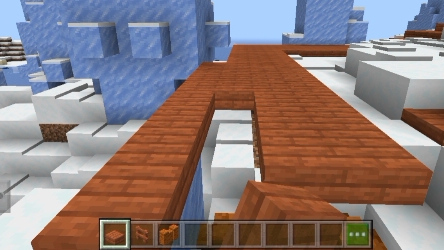 Строю тропу в маинкрафт. Часть 1