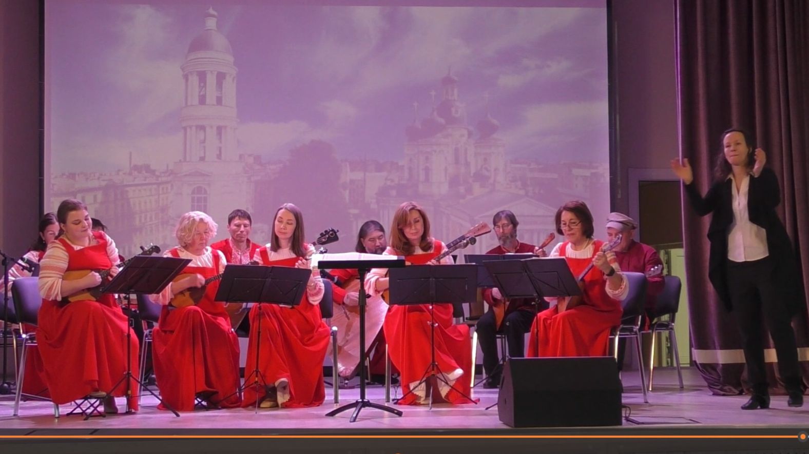 Ансамбль "РУССКАЯ ПЕСНЯ". Концерт в ДСО «Сосновая поляна». (С.-Петербург) 13.12.2025 г.