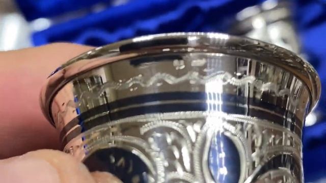 Серебряная стопка, стп0006