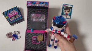 РАСПАКОВКА куклы ЛОЛ СЮРПРИЗ! Мальчики! Герои Аркады! L.O.L. SURPRISE BOYS! ARCADE HEROES!