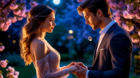 Звездная ночь любви | Песни о любви | Анимация