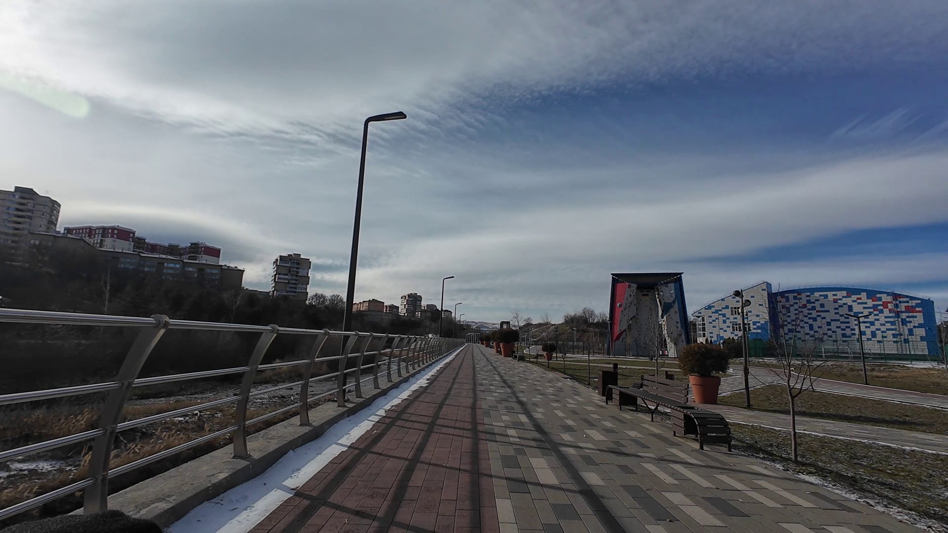 Кисловодск. Морозная прогулка по городу на электроскутере WHITE SIBERIA Zver.