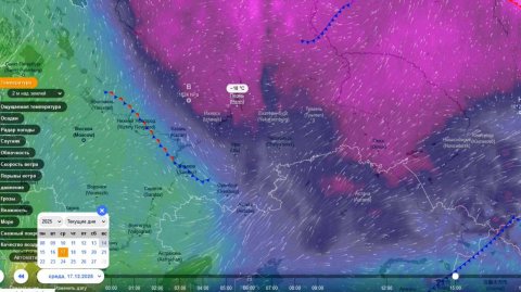 Морозная погода на Среднем и Южном Урале продержится примерно до 17 декабря. Прогноз погоды