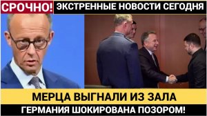 Мерц сорвался с переговоров Зеленского и Трампа! Позор в Берлине — что скрывает Германия