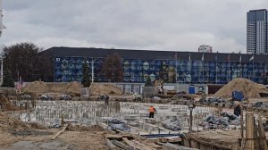 Строительство светомузыкального фонтана на ВДНХ (декабрь 2025)