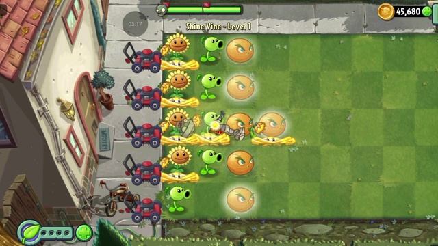 Прохожу событие сияющей лозы в PVZ 2 1 часть