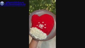 Салат Новогодняя варежка