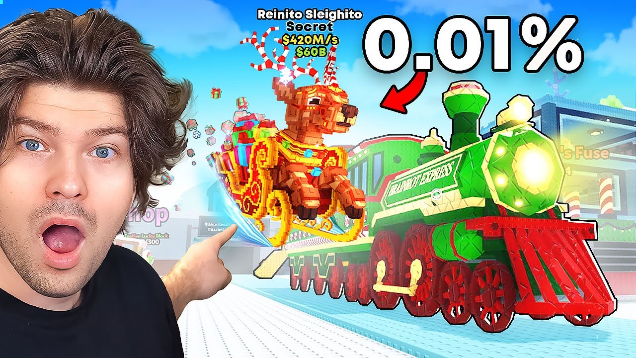 😱Я ПОЛУЧИЛ 0.1% ОЛЕНЯ РЕЙНИТО со всеми МУТАЦИЯМИ из Нового ФЕСТИВ ЛАКИ БЛОКА в Steal a Brainrot!