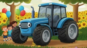 ВЕСЕЛАЯ ДЕТСКАЯ ПЕСЕНКА СИНИЙ ТРАКТОР ВЖУХ ВЖУХ ВЖУХ! ДРУЗЬЯМ ОН ПОМОГАЕТ! ПЕСНЯ ДЛЯ САМЫХ МАЛЕНЬКИХ