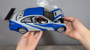 Выживет ли Легенда NFS - BMW M3 GTR - После Краш Теста?