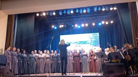 "РОДИНЫ МОЕЙ НАПЕВЫ! Новосибирский областной хор. Максим Павлов. ДК Октябрьской революции 08.12.25г.