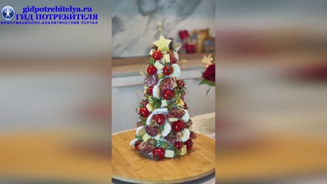 Елочка-канапе для закуски