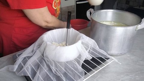 ПЕРЕРАБОТКА _ МОЛОКА!. СЫР РИКОТТА!. ЗАВЕДУ ТЕСТО #.