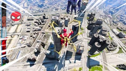 ПРОКАЧАЛ ЧЕЛОВЕКА ПАУКА В СТИХИЙНОГО ЧЕЛОВЕКА ПАУКА в ГТА 5 ОНЛАЙН (GTA 5 ONLINE)