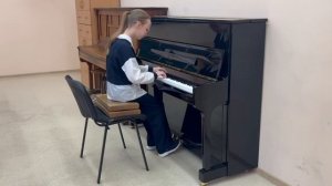 Н. Раков  "Скерцино."  исп. Лазаренко  Ксения  9  лет