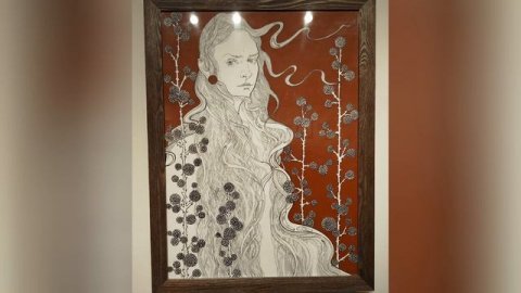 МЫТИЩИ.Выставка"ВЗГЛЯД". Художник-график ДАРЬЯ СМИРНОВА.12.12.2025