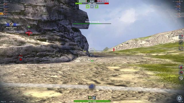 ИС7 в TANKS BLITZ. Эпичная битва #леста #танки