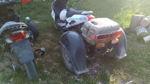 самодельные три циклы из скутера