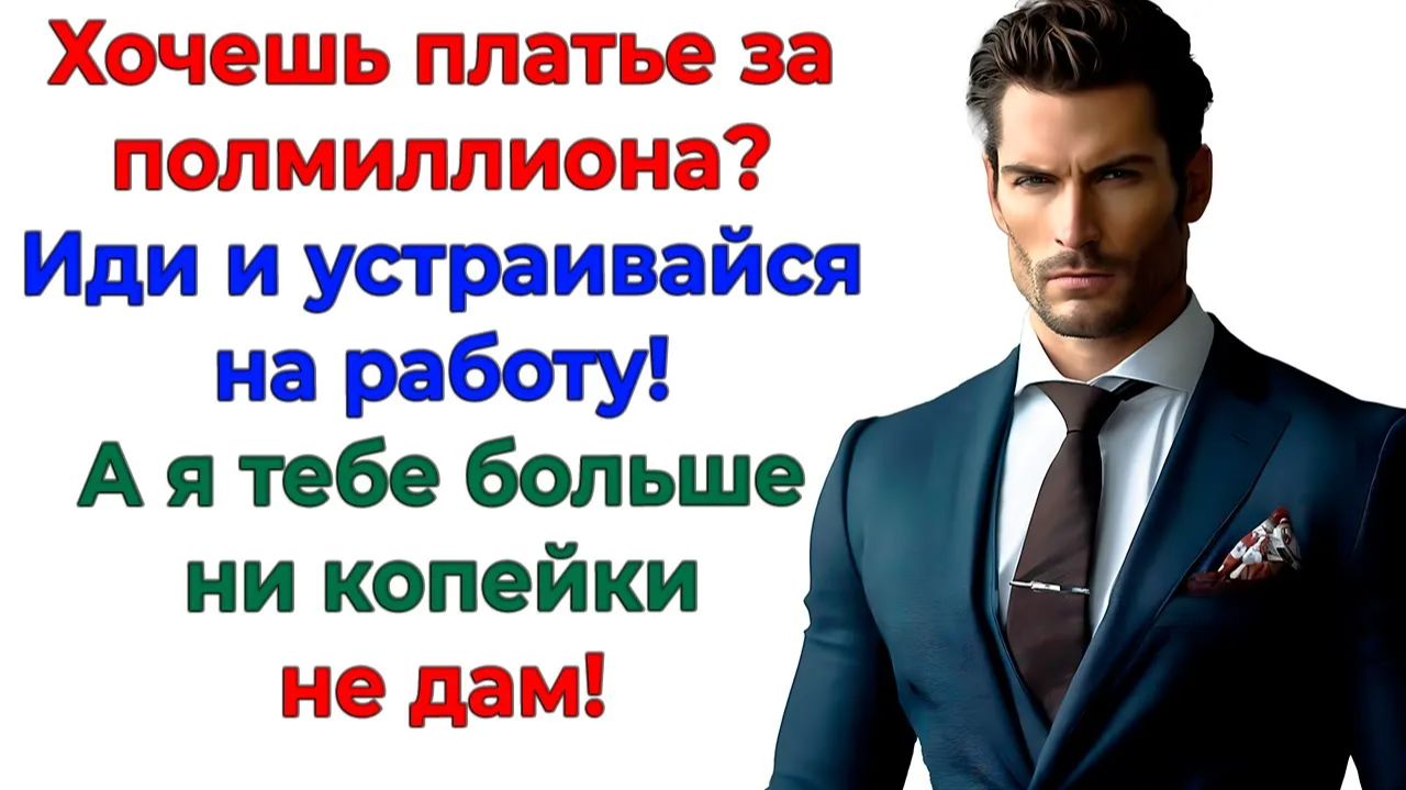 Платье за 500 тыщ? Иди работай — посудомойкам хорошо платят! | Реальная История | Аудиокнига слушать смотреть онлайн