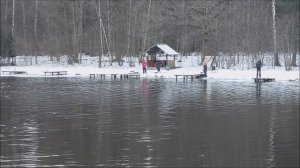 Обзор с верхнего водоёма. Клёвое место, Лосиный остров.