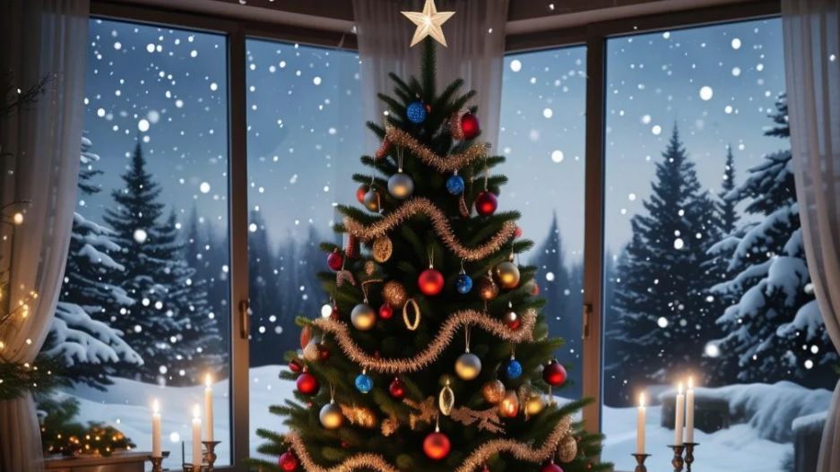 Новогодняя открытка