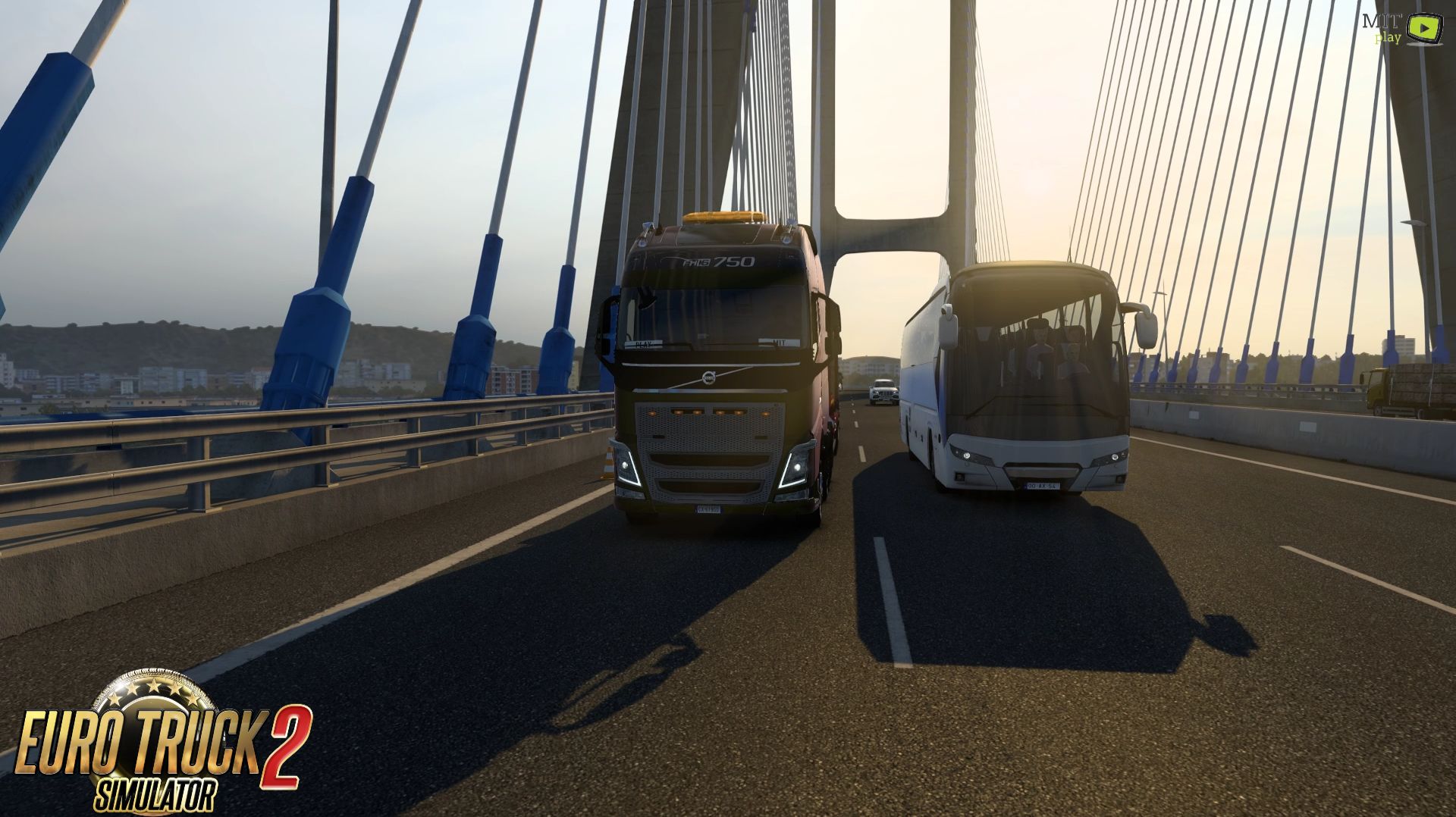 Везем автопогрузчики | Euro Truck Sim 2 | Logitech G29