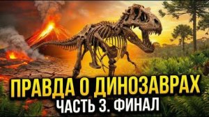 ПРАВДА О ДИНОЗАВРАХ - ЧАСТЬ 3. ФИНАЛ.