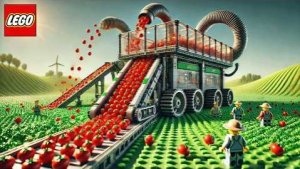 Конструктор LEGO для сбора помидоров... и Тут Что-То пошло Не Так!