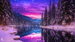 ✨ НЕВЕРОЯТНО КРАСИВАЯ МУЗЫКА ДЛЯ ДУШИ В ЗИМНЕМ ЛЕСУ 🎵 УСПОКАИВАЮЩАЯ МУЗЫКА ДЛЯ СНА НА ЗАКАТЕ ДНЯ