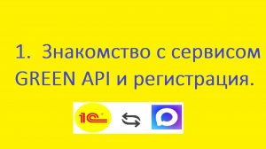 Регистрация в сервисе green-api, обзор тарифов