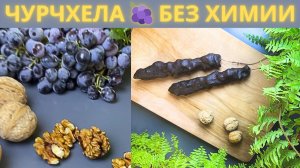 Чурчхела из винограда: БЕЗ сахара и химии — простой рецепт дома