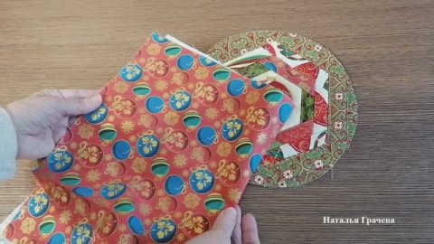 Новогодняя кухонная прихватка своими руками.