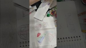 бумажные сюрпризы👁️👄👁️